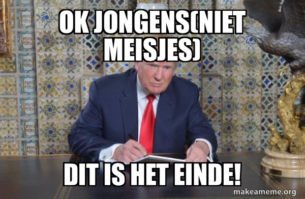 Donald Trump Writing Speech meme