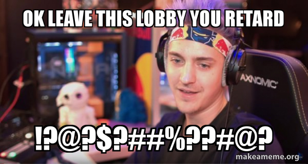 Ninja Tyler Blevins meme