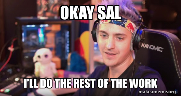 Ninja Tyler Blevins meme