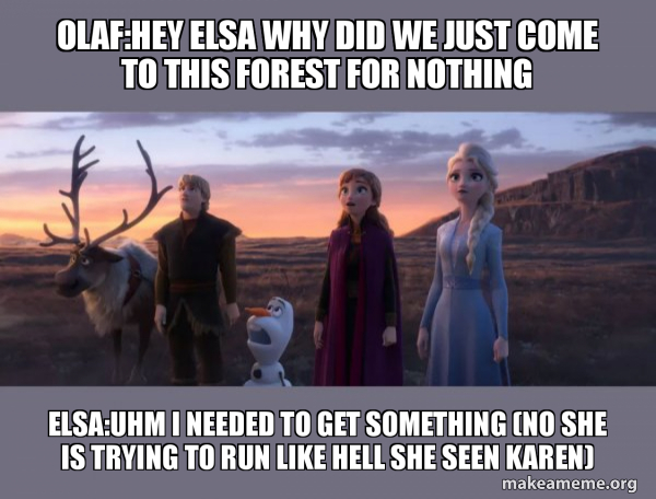 Frozen 2 meme