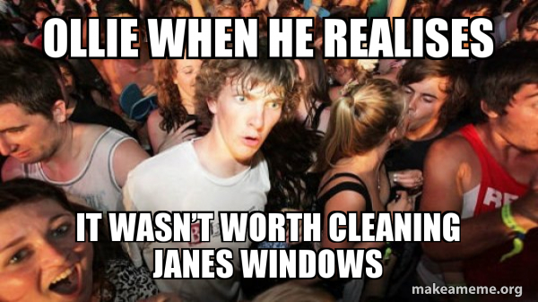 Sudden Clarity Clarence meme