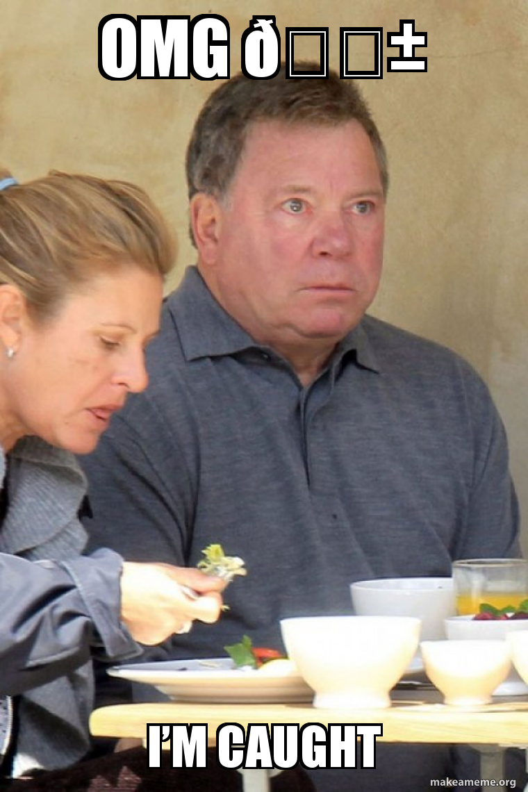 Stunned Shatner meme