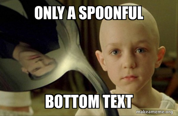 There is no Spoon meme