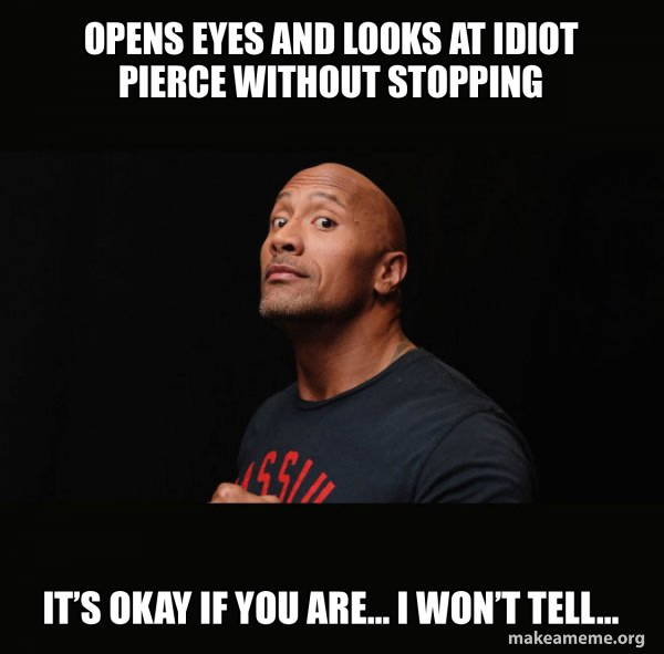 Dwayne Johnson (The Rock) meme