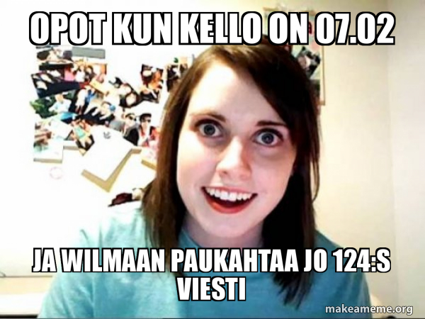 Overly Attached GirlFriend meme