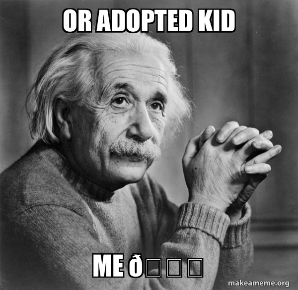 Serious Albert Einstein meme