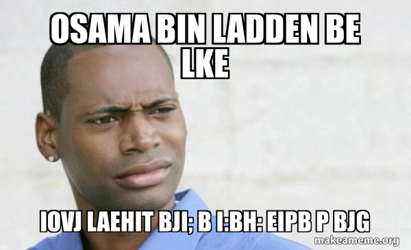 Confused Black Man meme