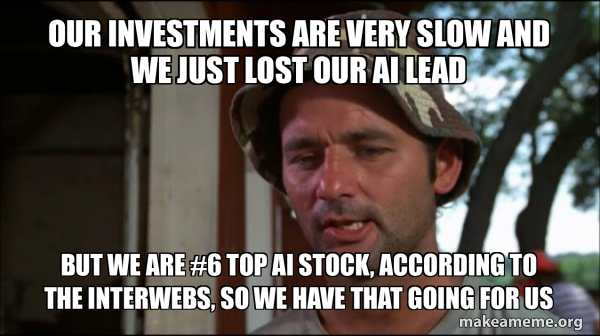 Bill Murry Caddyshack (So I got that going for me) meme
