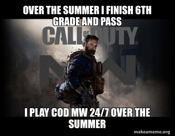 Call of Duty (COD) - Modern Warfare meme