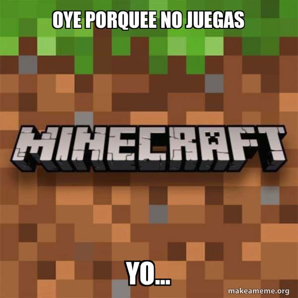 Minecraft meme