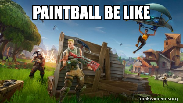 Fortnite Battle Royale game meme