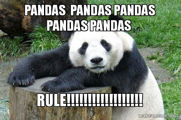 PANDAS PANDAS PANDAS PANDAS PANDAS Rule!!!!!!!!!!!!!!!!!! - Confession ...