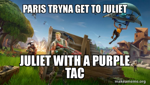 Fortnite Battle Royale game meme