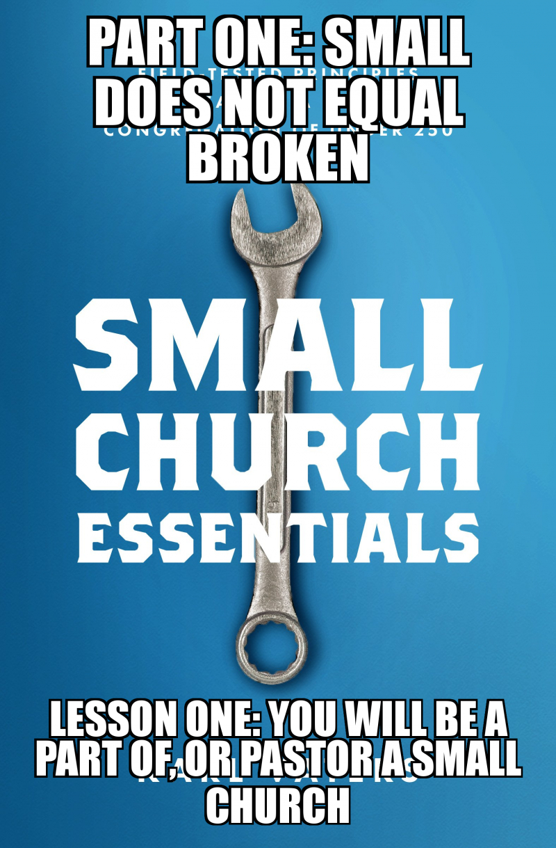 PART ONE: SMALL DOES NOT EQUAL BROKEN LESSON ONE: YOU WILL BE A PART OF ...