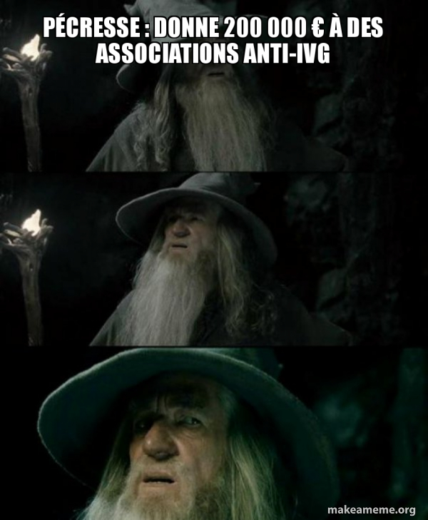 Confused Gandalf meme