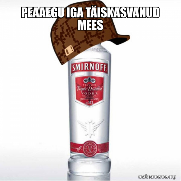 Scumbag Alcohol meme