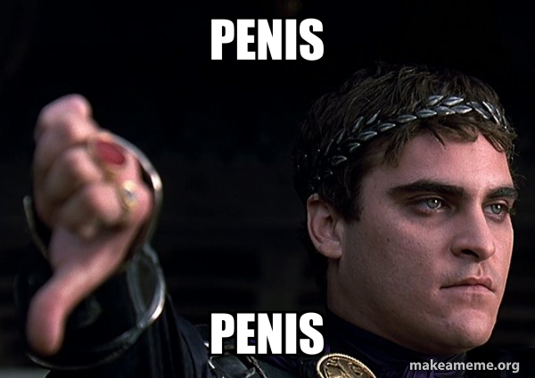 Downvoting Roman meme