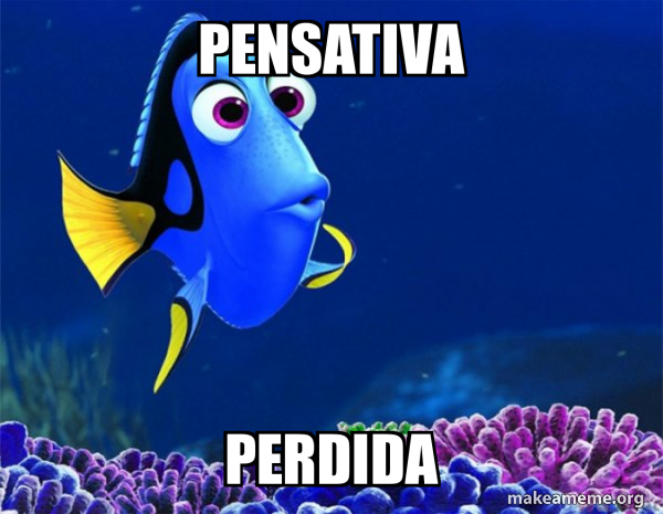 Dory from Nemo  (5 second memory) meme