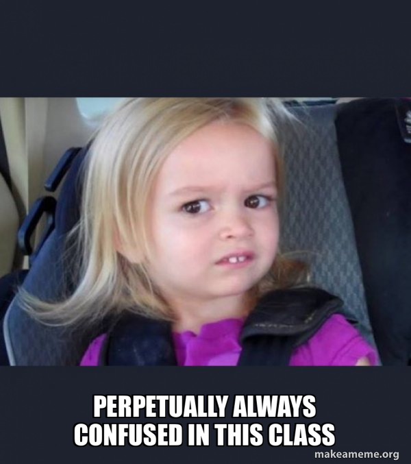 perpetually always confused in this class - Side-Eyes Chloe Meme Generator