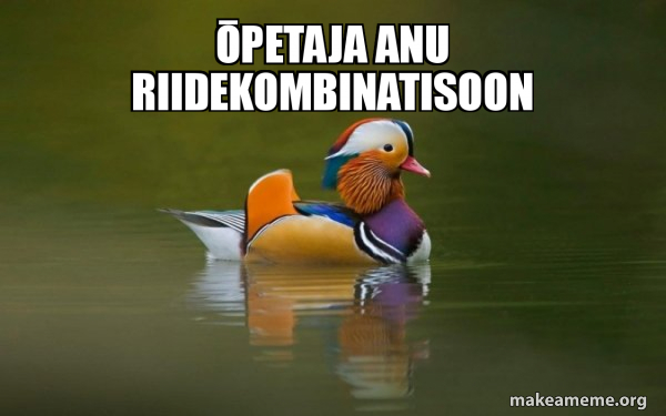 Fashionable Advice Mallard meme