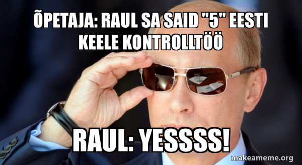 Vladamir Putin meme