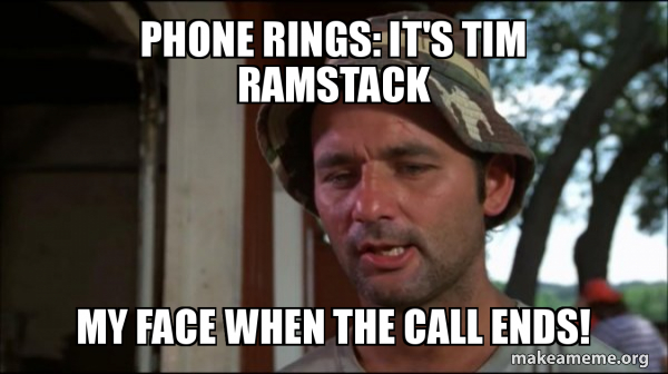 Bill Murry Caddyshack (So I got that going for me) meme