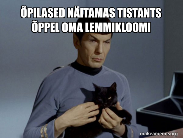 Spock and Cat Meme meme