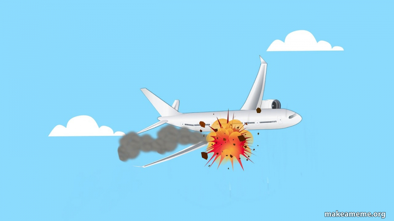 - Plane crash Meme Generator