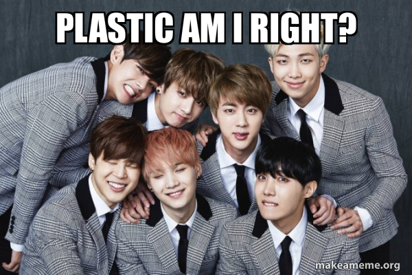 K-Pop Band BTS (Bangtan Boys) meme