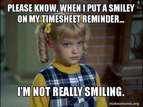 timesheet reminder