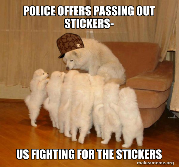 Scumbag Storytelling Dog meme