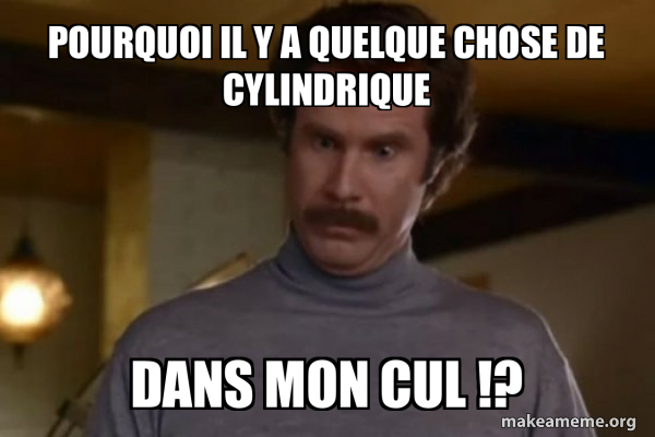 Ron Burgundy I am not even mad or That's amazing (Anchorman) meme