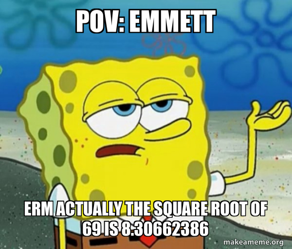 Tough SpongeBob meme