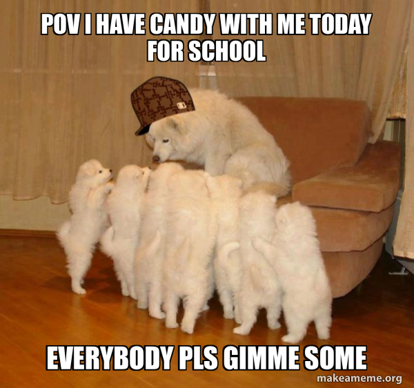 Scumbag Storytelling Dog meme