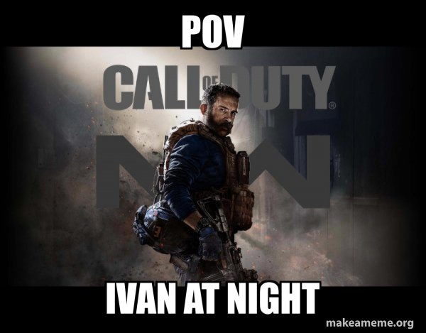 Call of Duty (COD) - Modern Warfare meme