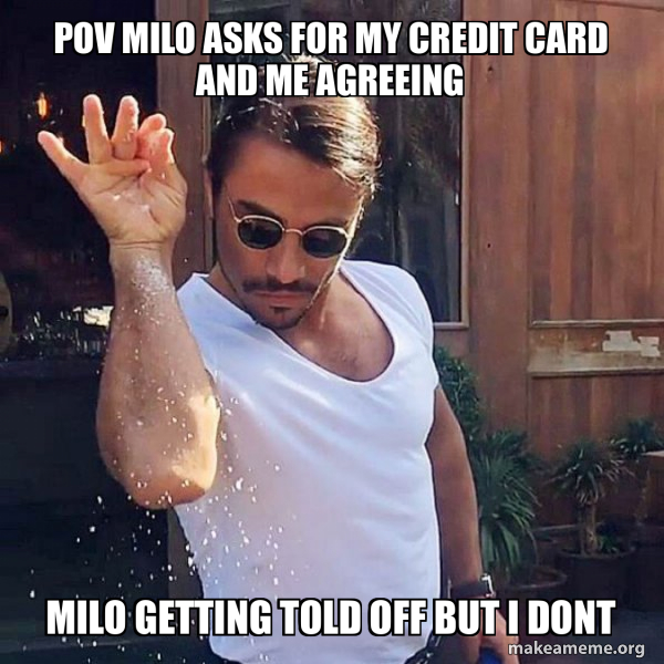 SaltBae or Salt Bae meme