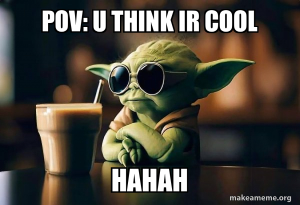 Cool Yoda (Sunglasses) meme