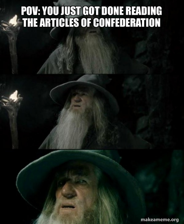 Confused Gandalf meme