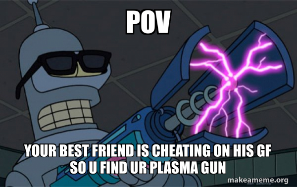 Blasting Bender meme