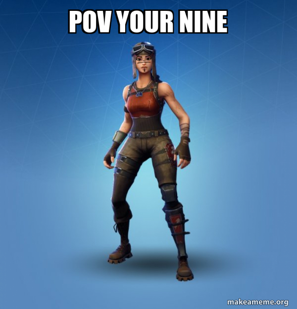 Renegade Raider Fortnite Skin meme