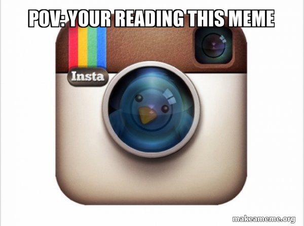 Instagram twitter meme