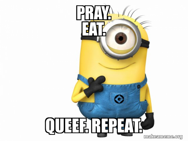 Thoughtful Minion meme