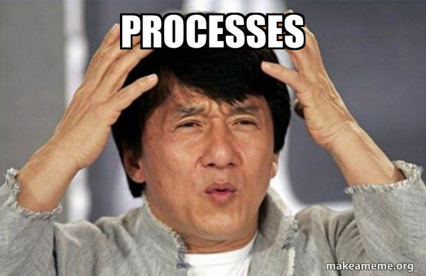 Processes - Jackie Chan Why? Meme Generator
