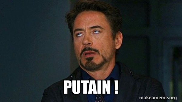Tony Stark Eye Roll meme