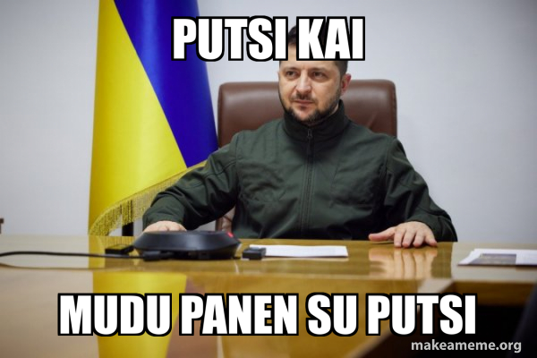 Volodymyr Zelenskyy meme