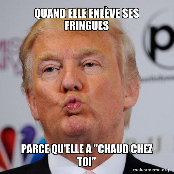 Donald Trump Kissing meme