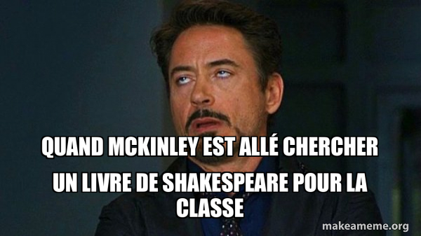 Tony Stark Eye Roll meme