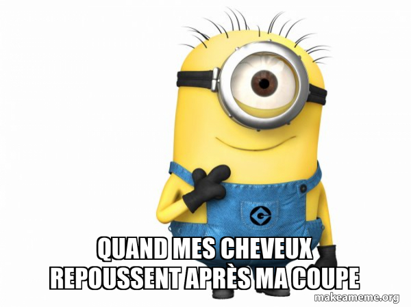 Thoughtful Minion meme