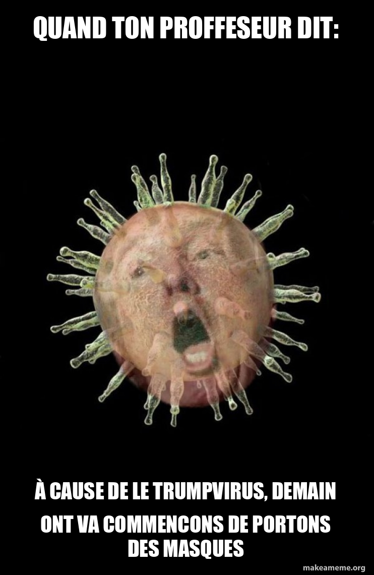 Trumpvirus TrumpPandemic meme