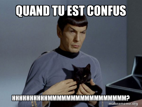 Spock and Cat Meme meme